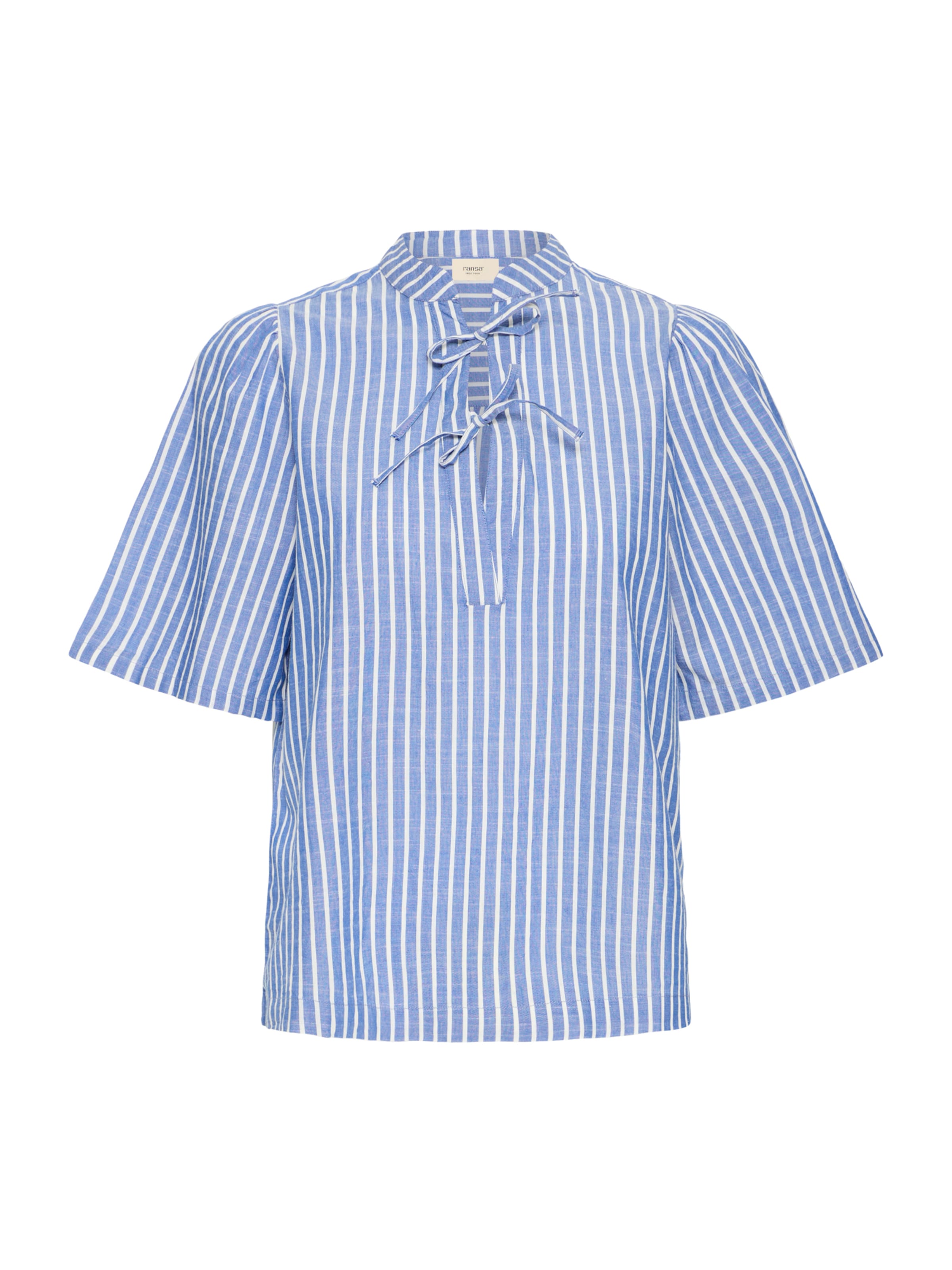 Fransa Blouse 'BONNIE' in Blue: front