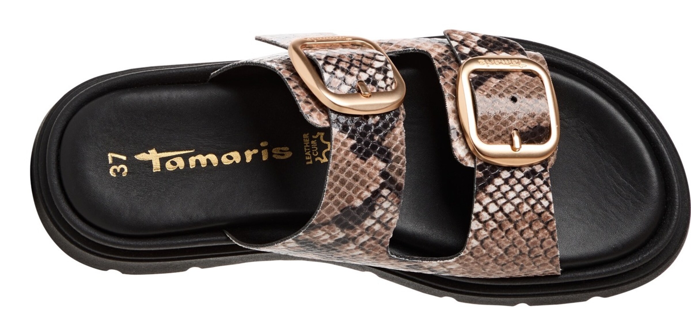 Tamaris Mule in Beige