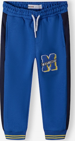 MINOTI Tapered Broek in Blauw: voorkant