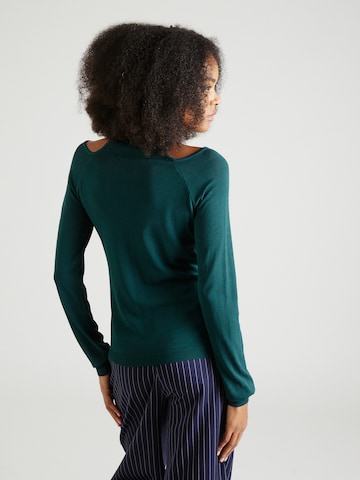 Pull-over rosemunde en vert