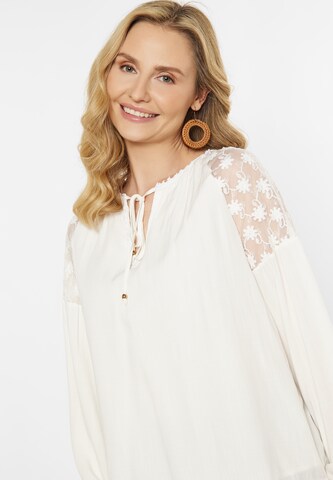usha FESTIVAL Blouse in White