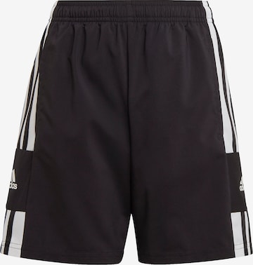 ADIDAS PERFORMANCE Regular Sportbroek 'Squadra 21 ' in Zwart: voorkant