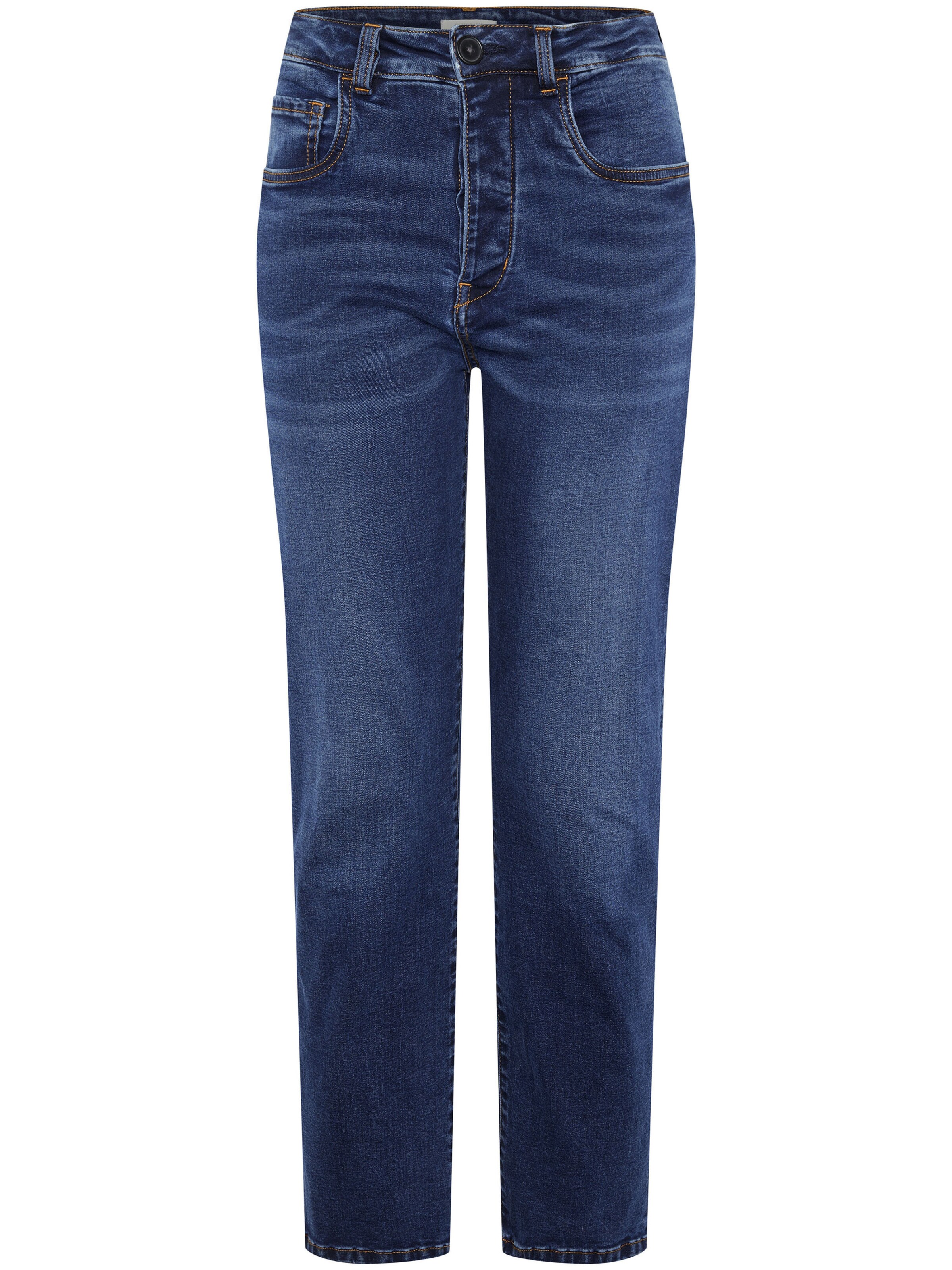 Detto Fatto Loosefit Jeans in Blau: Vorderseite