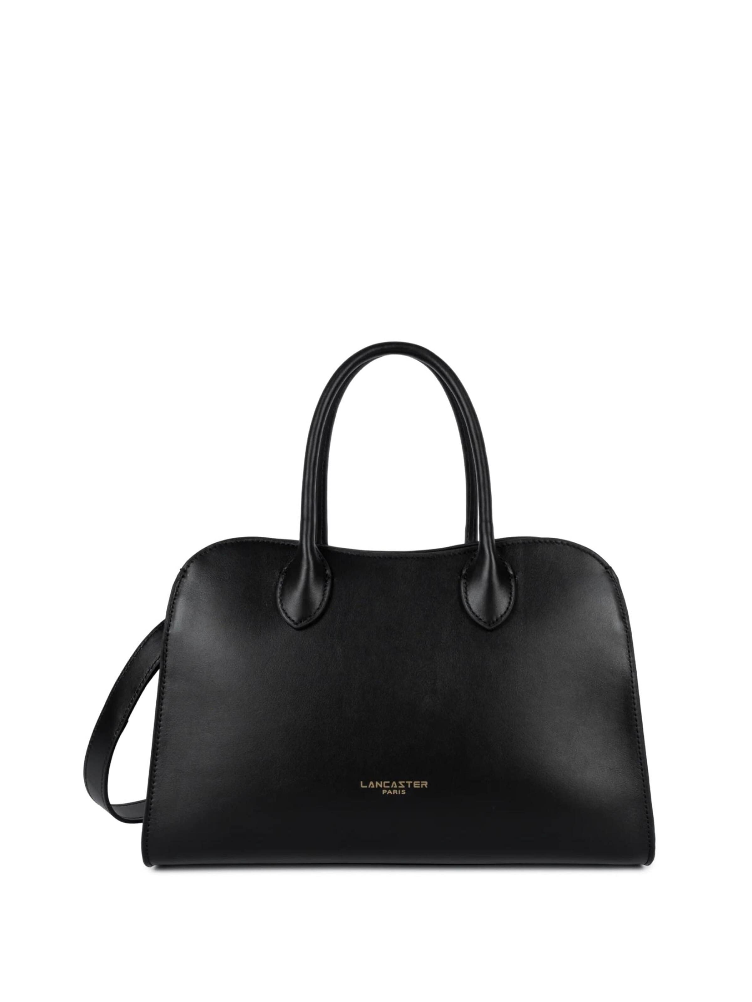Borsa a mano 'Lancaster Sac à main Zippé M Donna Hopper Noir' di LANCASTER Paris in nero: frontale