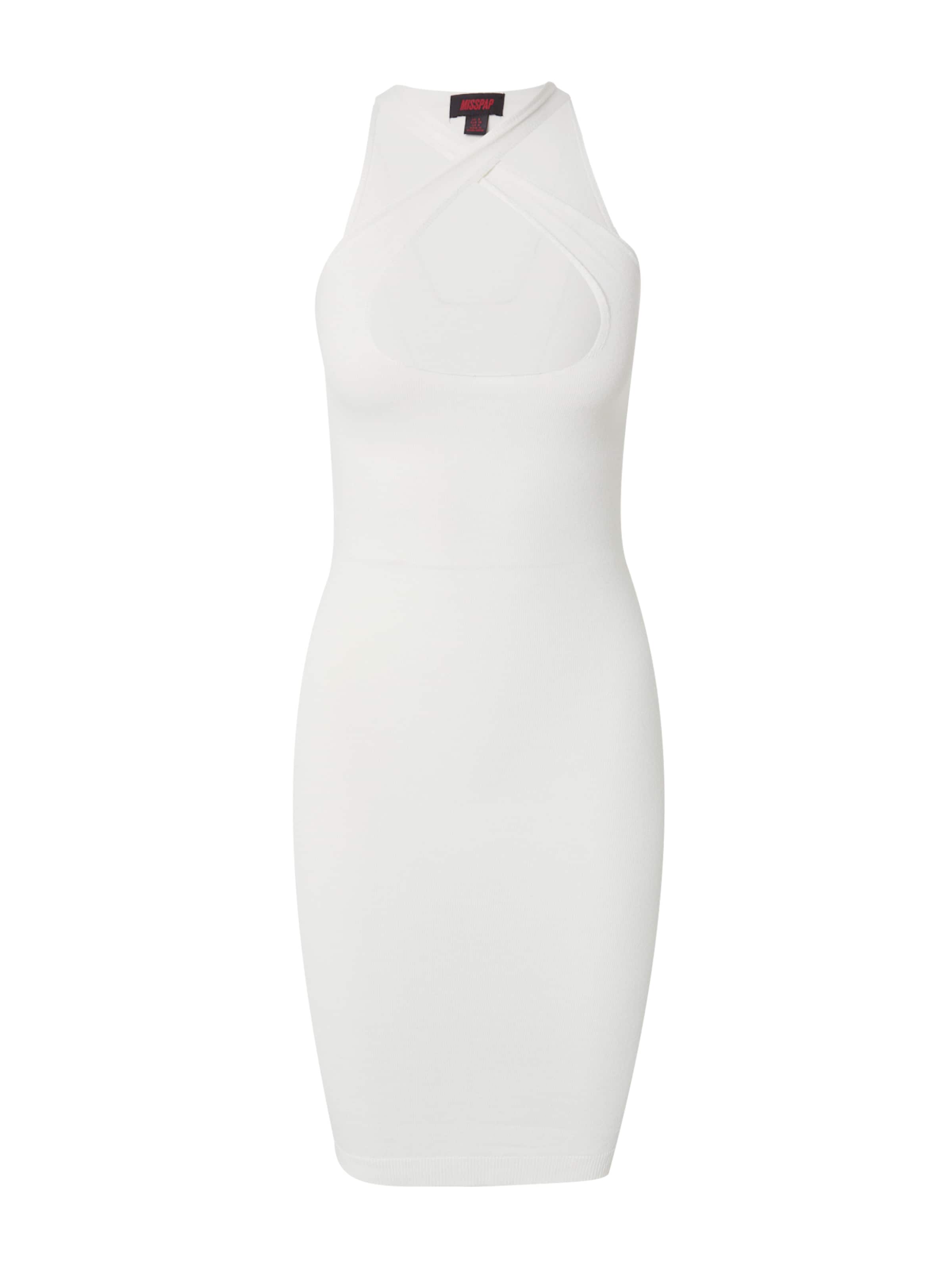 Misspap Strikkjole i beige: forside