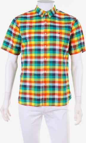 TOMMY HILFIGER Button Up Shirt in M in Mixed colors: front
