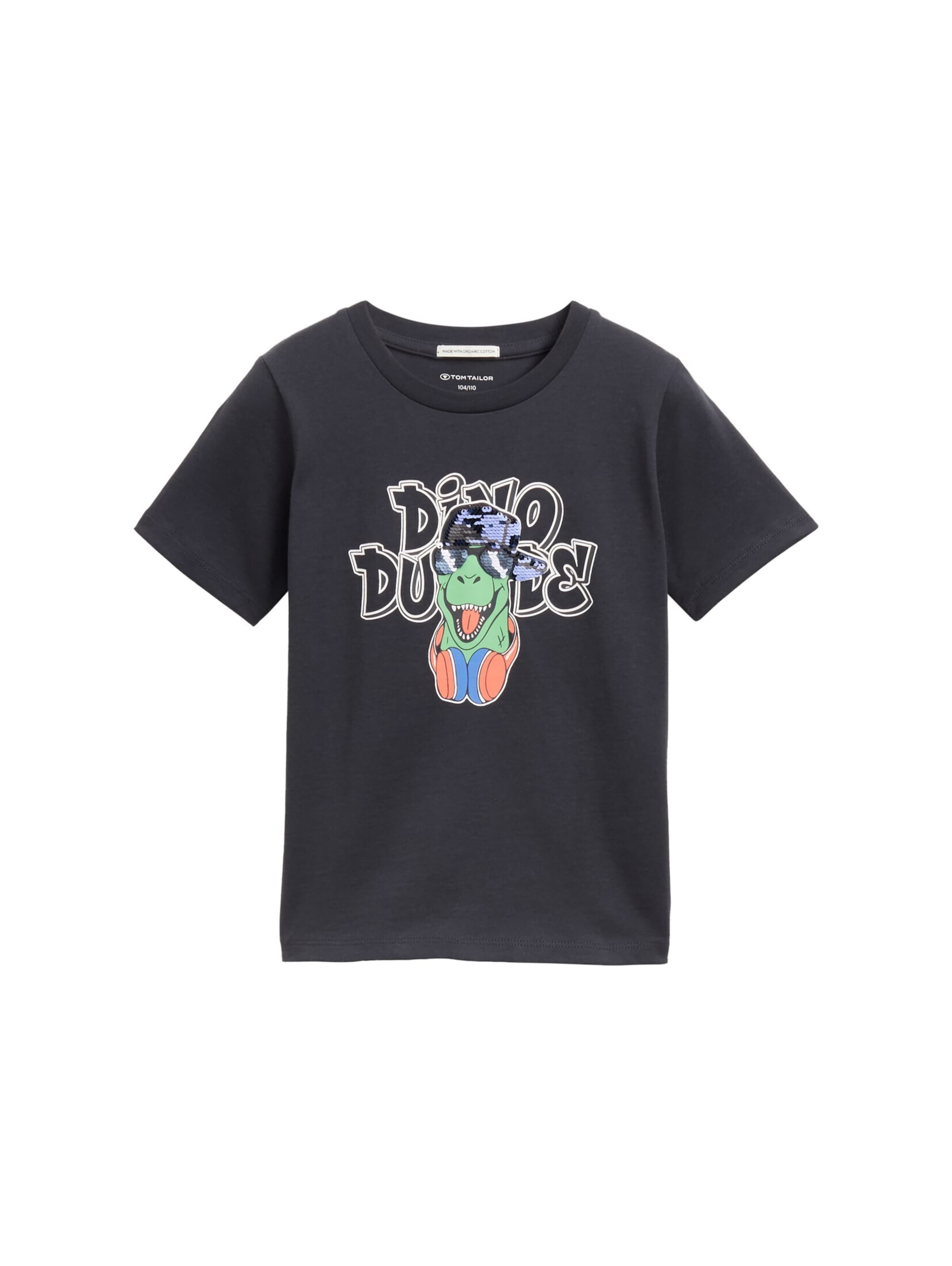 TOM TAILOR Shirt in Grijs: voorkant