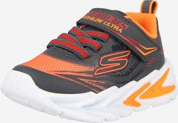 SKECHERS Sneaker 'FLEX-GLOW 4K' i grå: framsida