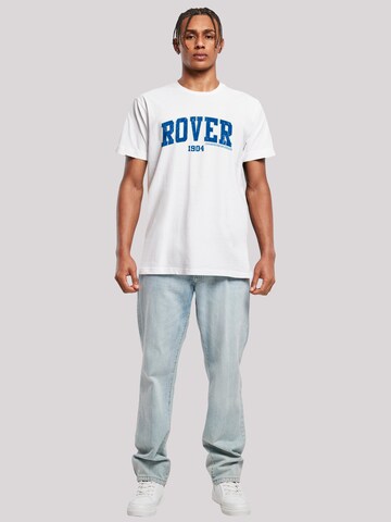 T-Shirt 'British Motor Heritage Rover Car 1904 College' F4NT4STIC en blanc