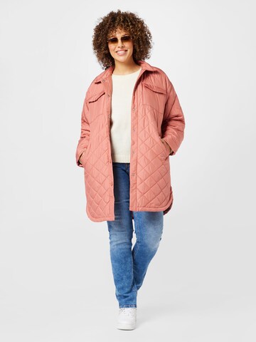 ONLY Carmakoma Jacke 'NEW TANZIA' in Pink