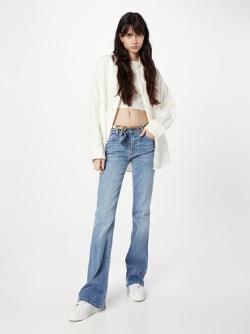 7 for all mankind Bootcut Jeans 'Tribeca' in Blau