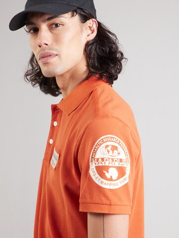 NAPAPIJRI Poloshirt 'E-AMUNDSE' in Orange