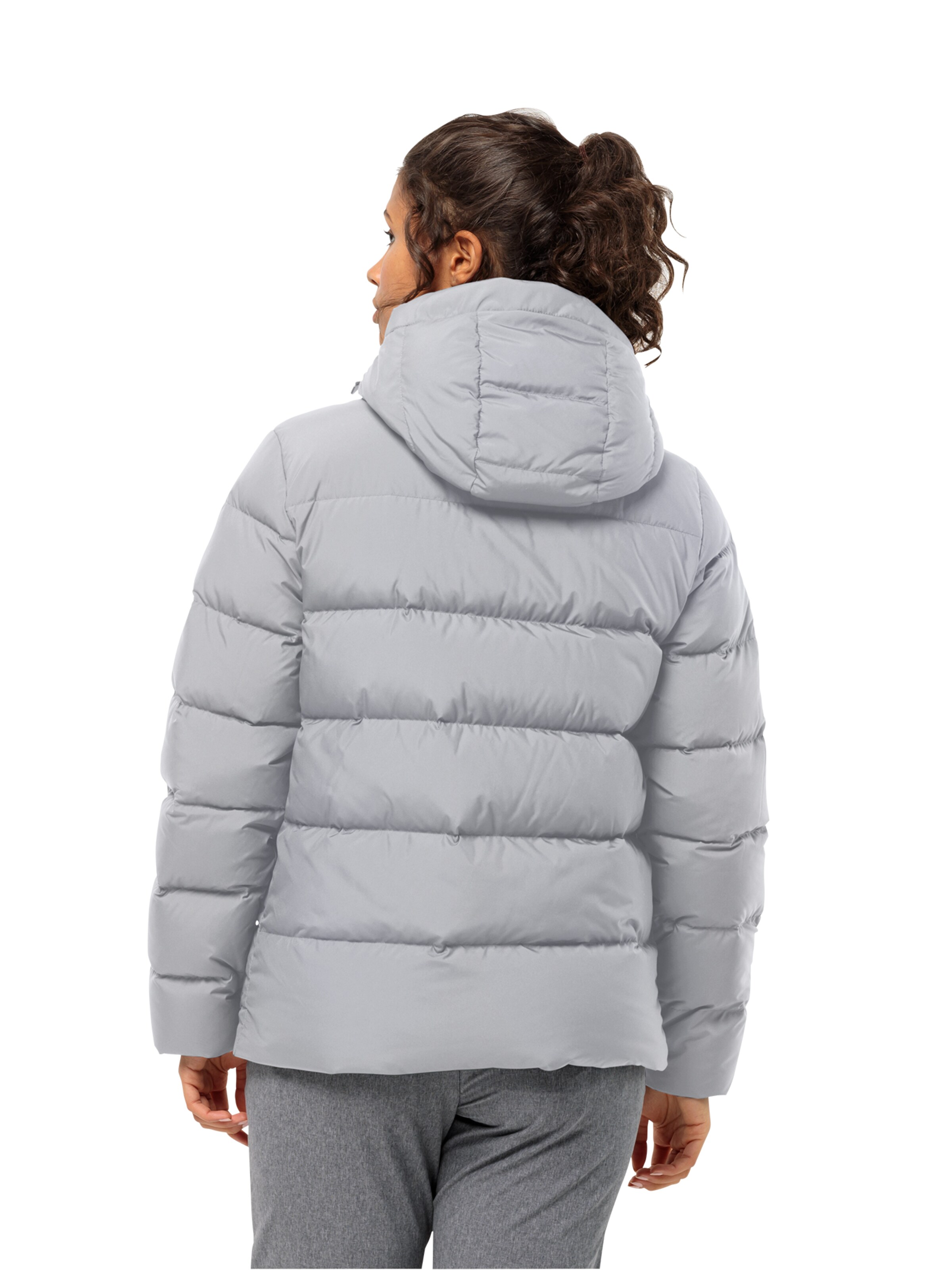JACK WOLFSKIN Outdoorová bunda 'FROZEN PALACE' - Sivá