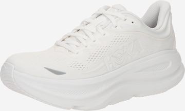 Chaussure de course 'BONDI 9' HOKA en blanc : devant
