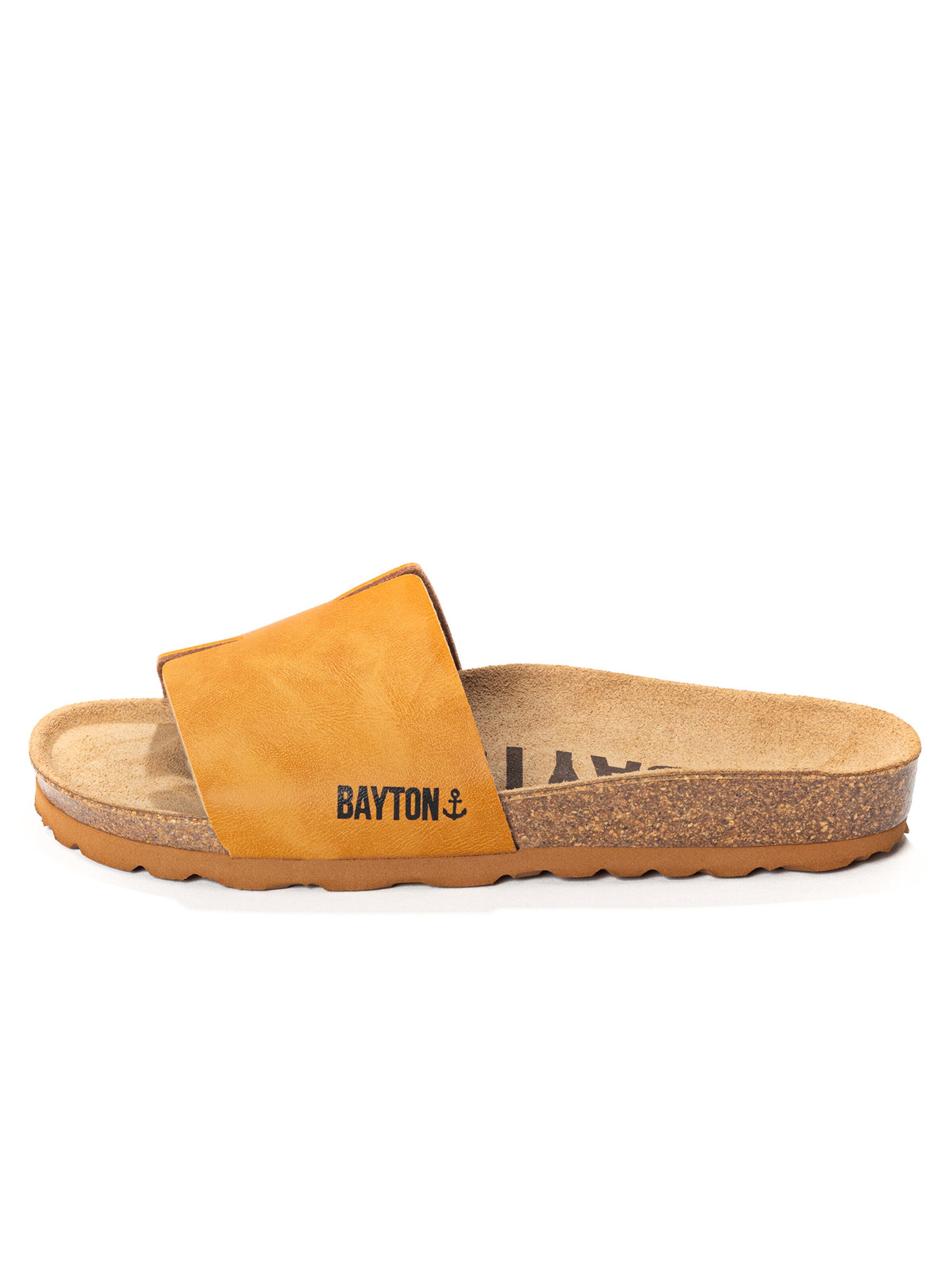 Zoccoletto 'Djilian' di Bayton in marrone: frontale