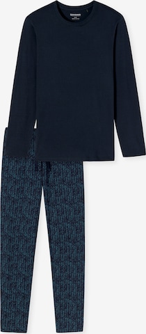 SCHIESSER Pyjama ' Casual Nightwear ' in Blau: predná strana