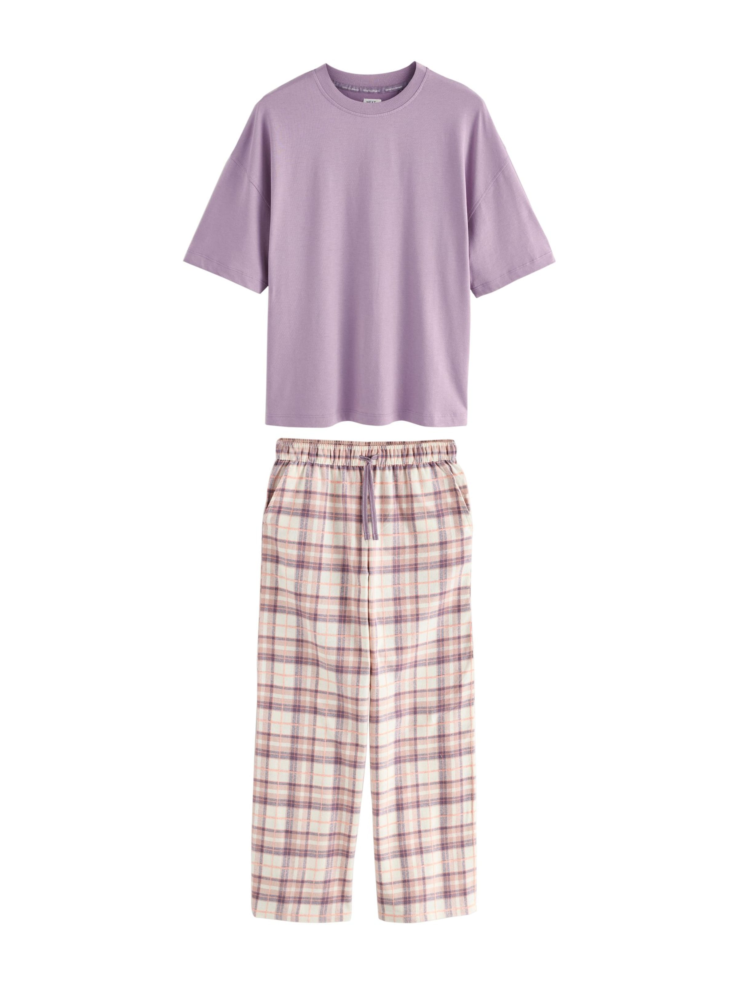 lillā Next Pidžama: no priekšpuses