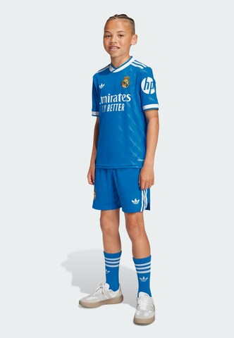 ADIDAS PERFORMANCE Trainingspak 'Real Madrid 25/26' in Blauw: voorkant