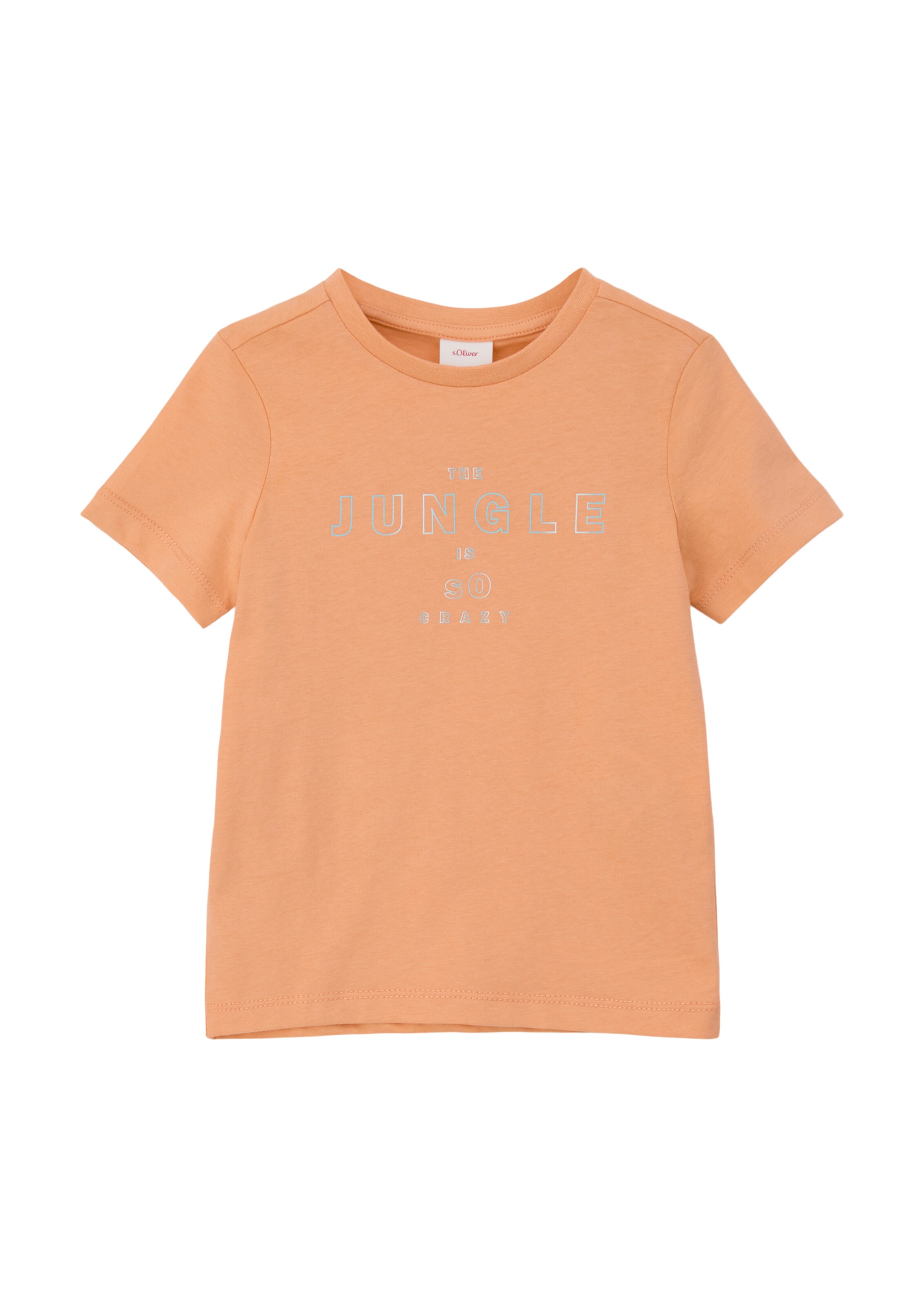 s.Oliver T-Shirt in Orange: Vorderseite