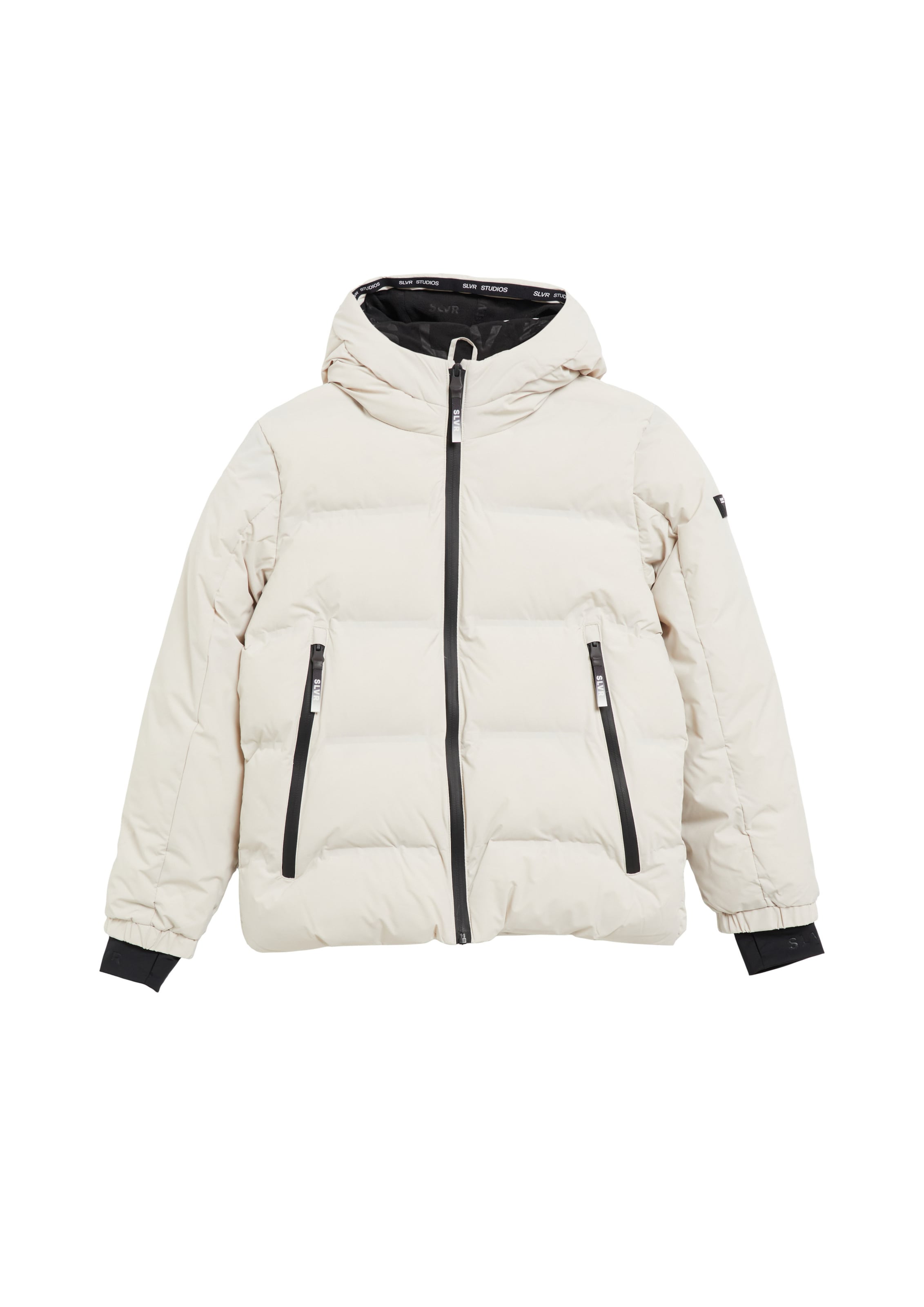 s.Oliver Functionele jas in Beige: voorkant