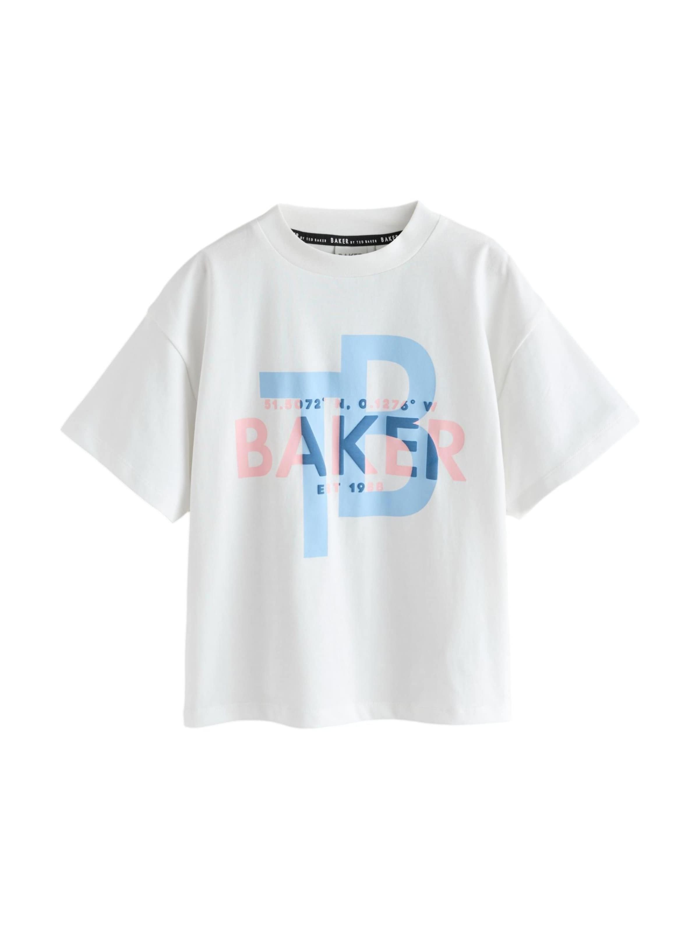 Baker by Ted Baker T-Shirt in Weiß: Vorderseite