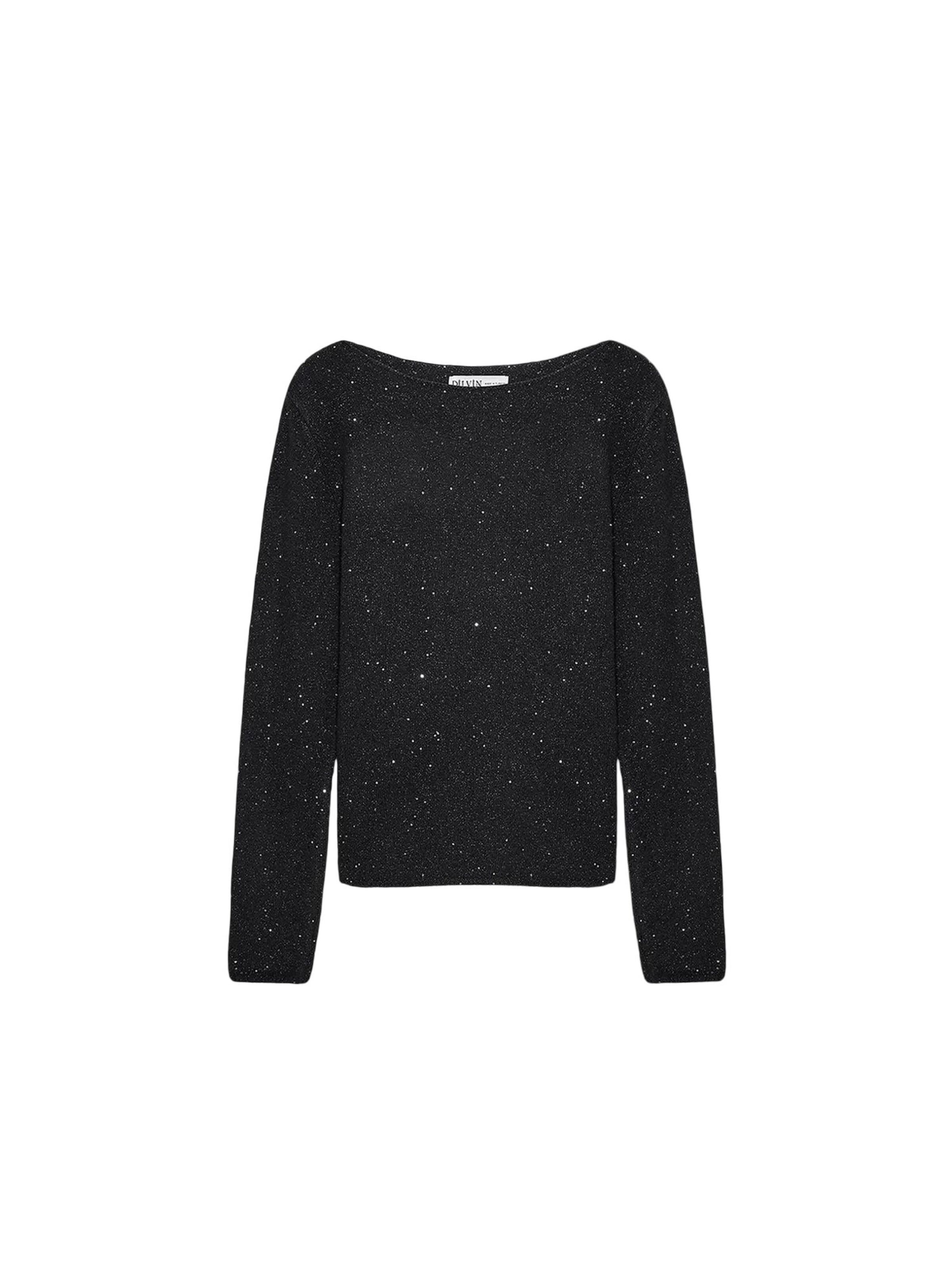Pull-over 'Pullover' Dilvin en noir : devant