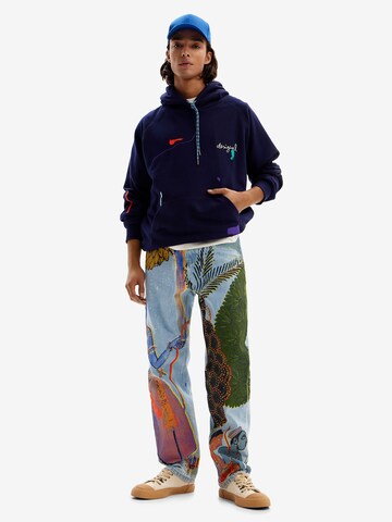 Desigual Sweatshirt i blå