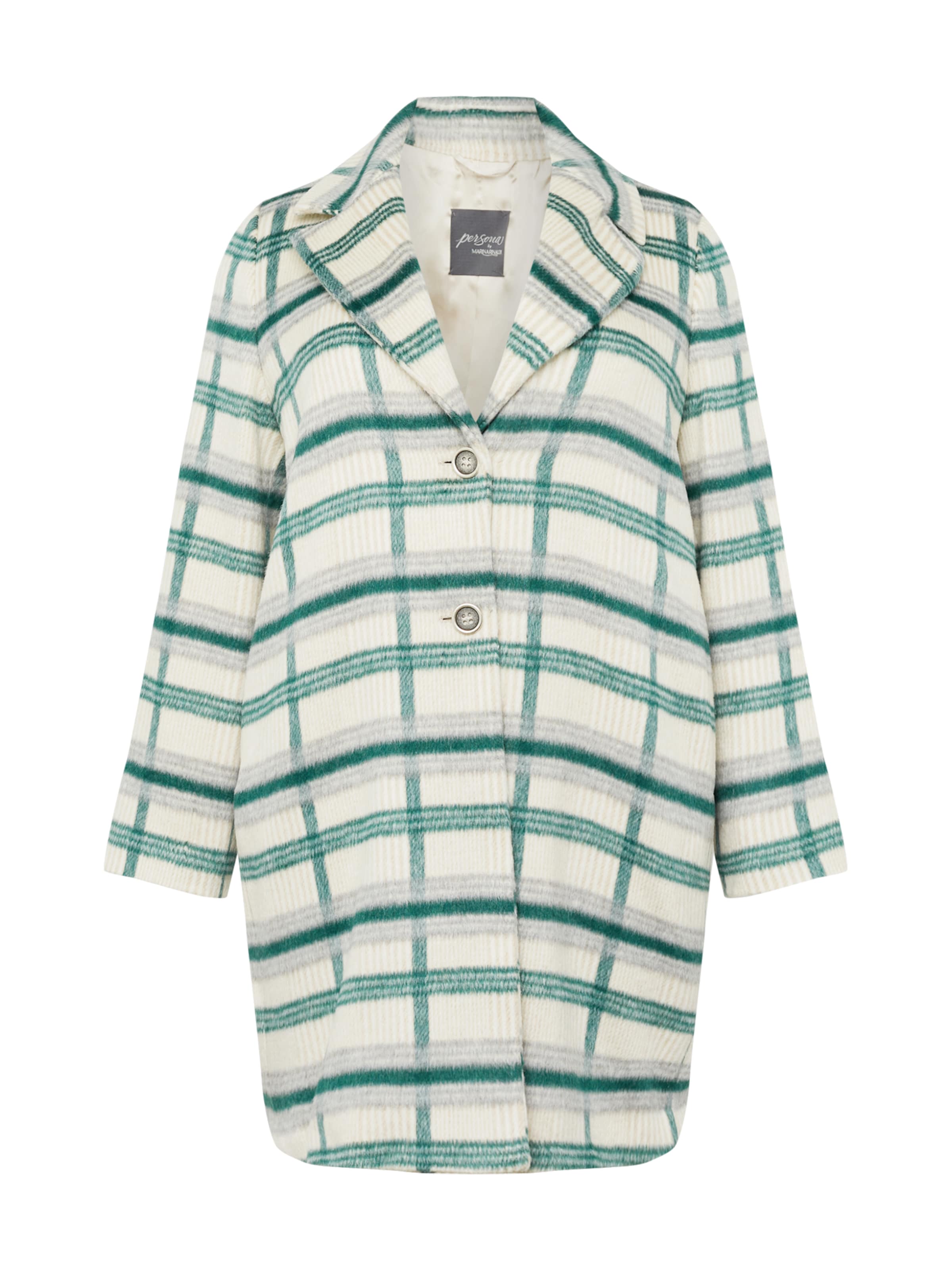 Persona by Marina Rinaldi Kevad-sügismantel &#x27;NADIA&#x27; liiv / hall / roheline / valge, Tootevaade