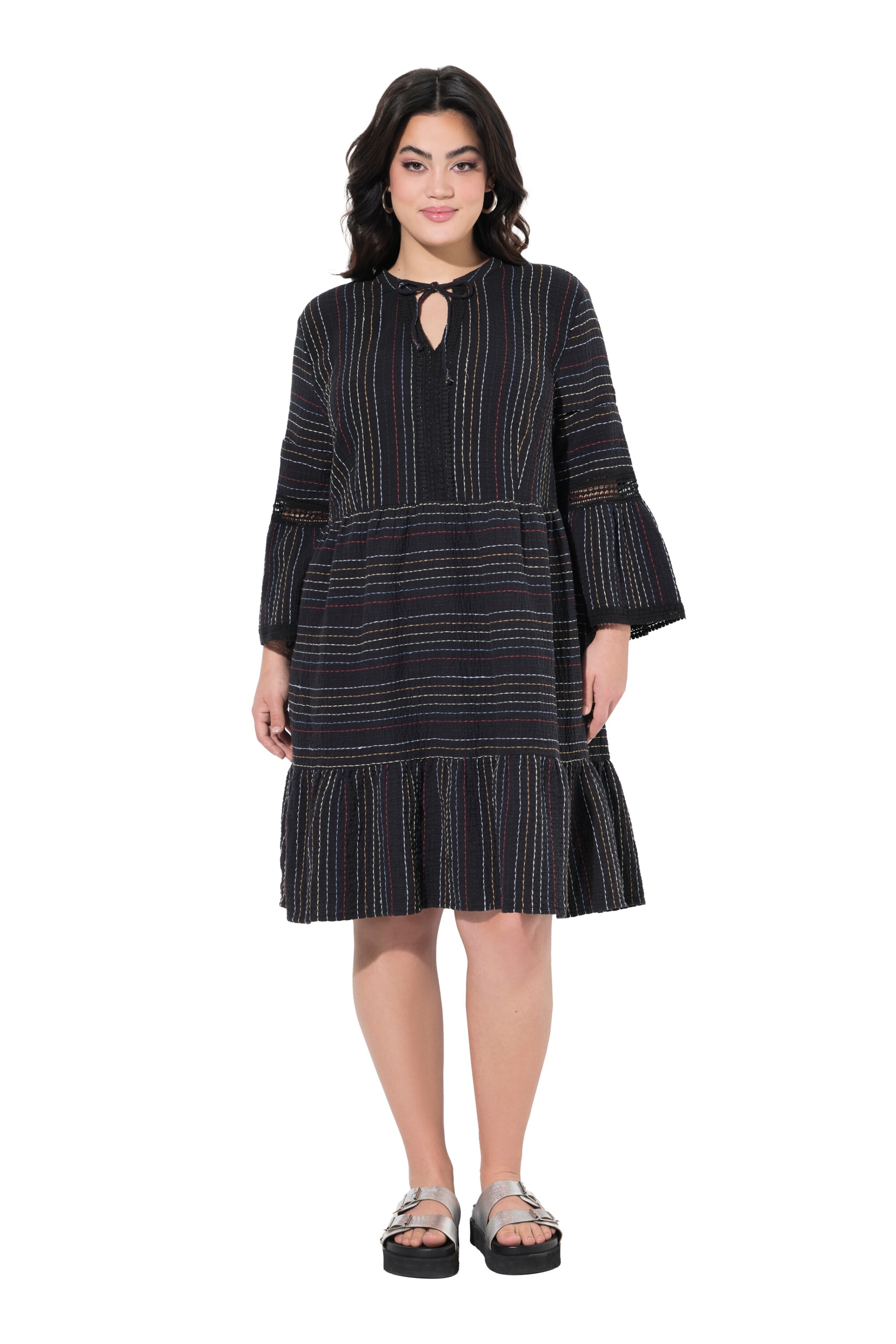 Angel of Style Tuniek in Zwart: voorkant