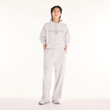 new balance - Perna larga Calças 'Trackside French Terry Pant' em branco
