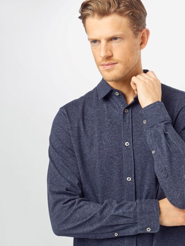 TOM TAILOR Regular fit Overhemd in Blauw