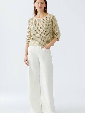 OUI Pullover in Beige