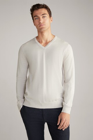 JOOP! Sweater 'Damien' in White: front