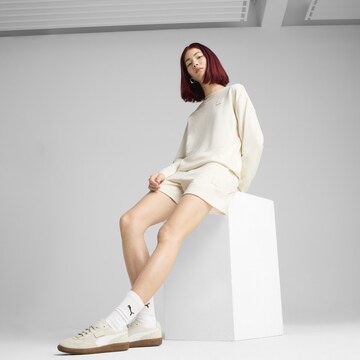 Regular Pantalon 'ESS' PUMA en blanc