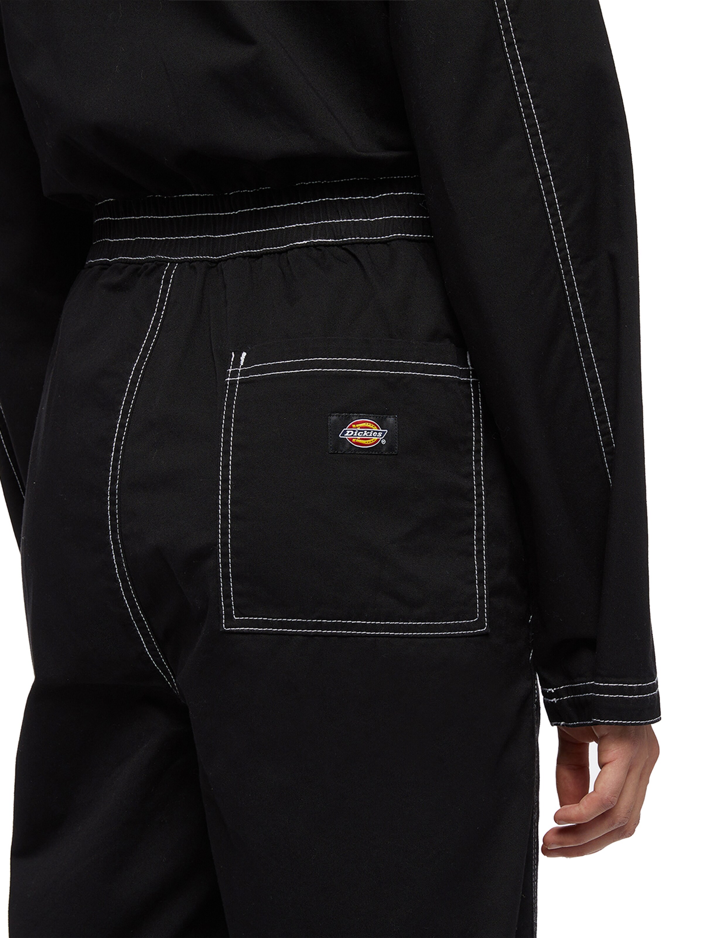 Tuta jumpsuit 'SUN PRARIE' di DICKIES in nero