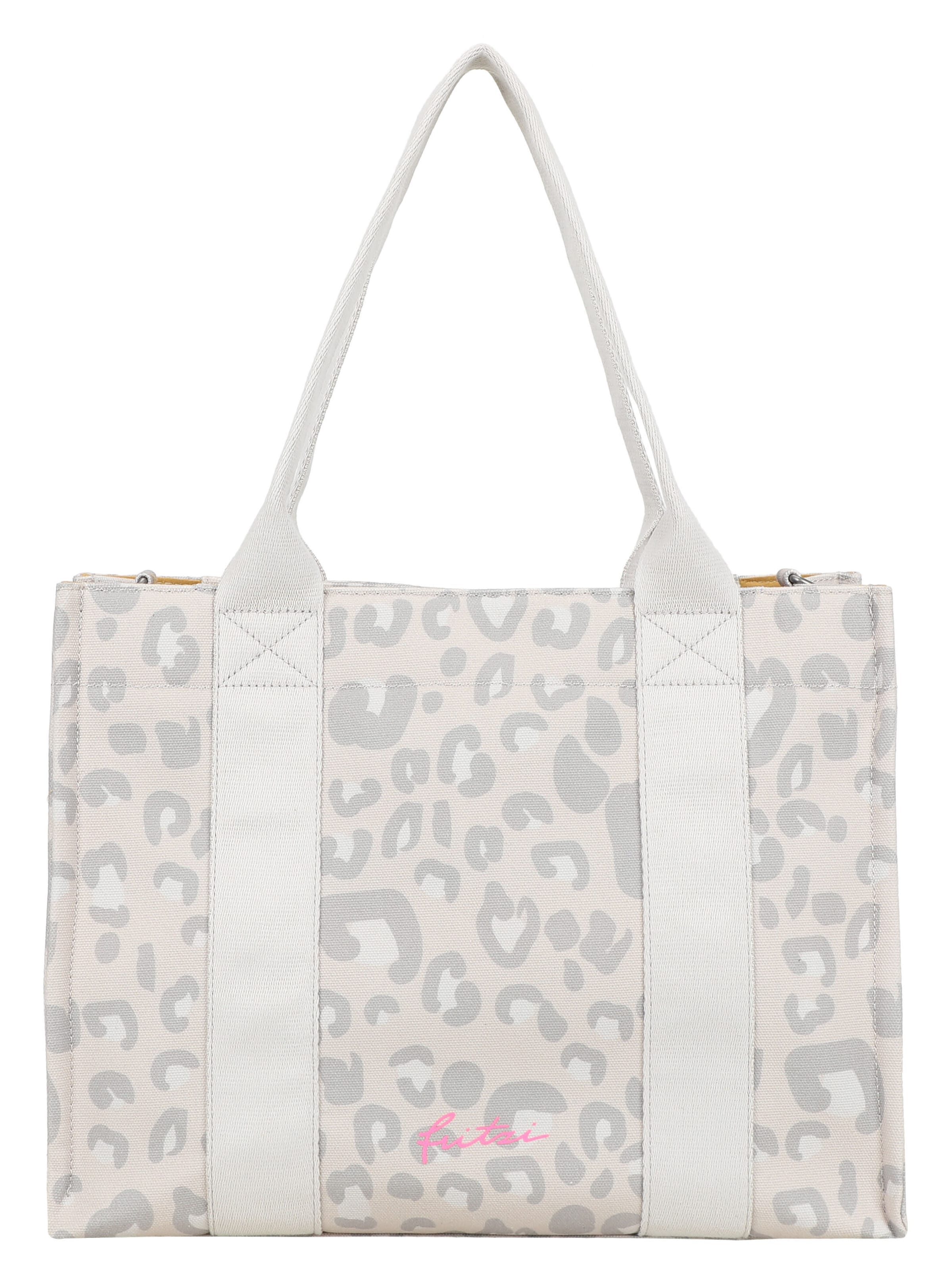 Fritzi aus Preußen Shopper 'Tote Shopper Leo' in Beige: Vorderseite