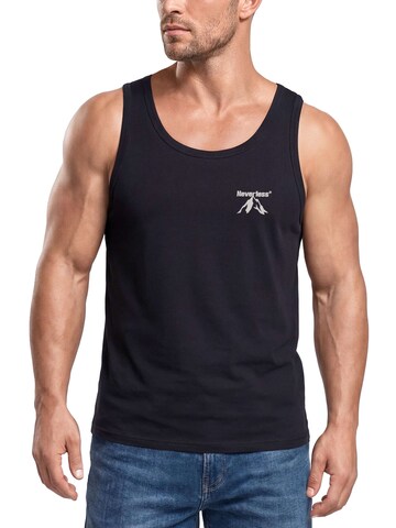 Neverless Shirt 'Apex mountain' in Black