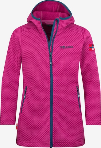 TROLLKIDS Fleece Jacket in Purple: front