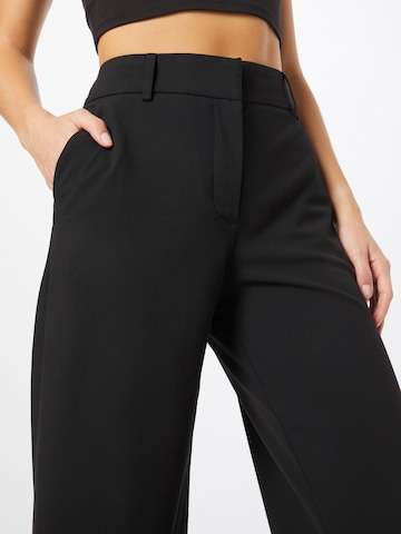 FIVEUNITS Wide leg Broek 'Dena' in Zwart