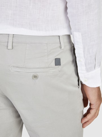 HECHTER PARIS Regular Chino Pants in Grey