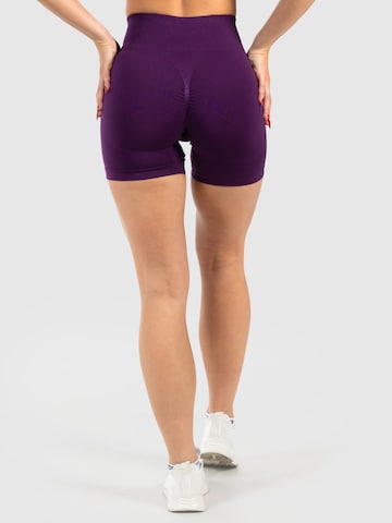 Smilodox Slimfit Sportbroek 'Phelia' in Lila