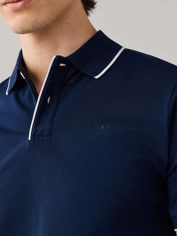 Hackett London Shirt in Blauw