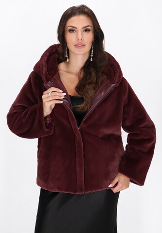 Veste d’hiver 'Fashion Look' faina en rouge : devant