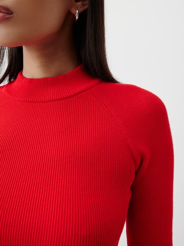 LeGer by Lena Gercke Sweater 'Agathe' in Red