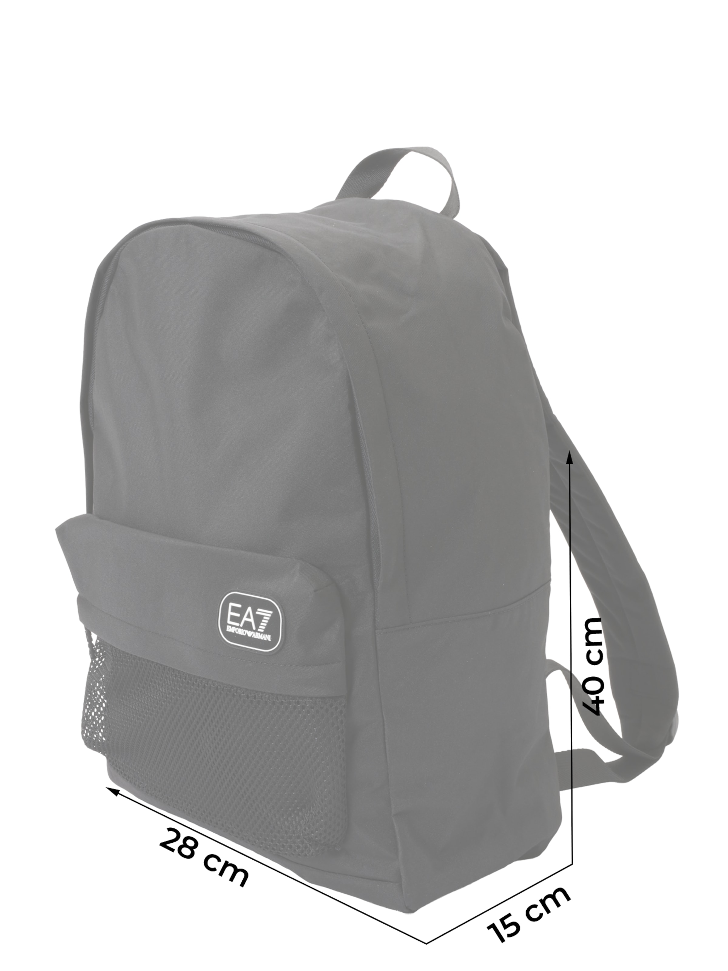 EA7 Emporio Armani Backpack in Black