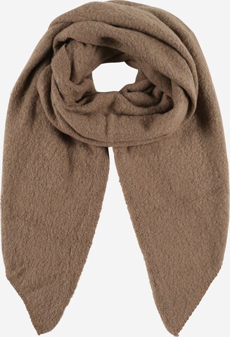 PIECES Scarf 'Pyron' in Brown: front