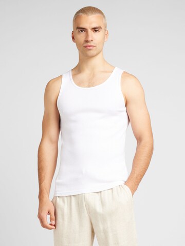 Tricou de la HOLLISTER pe alb: față