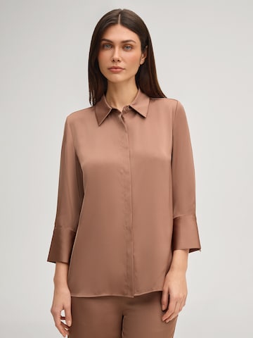 JOOP! Blouse 'Bärbel' in Bruin