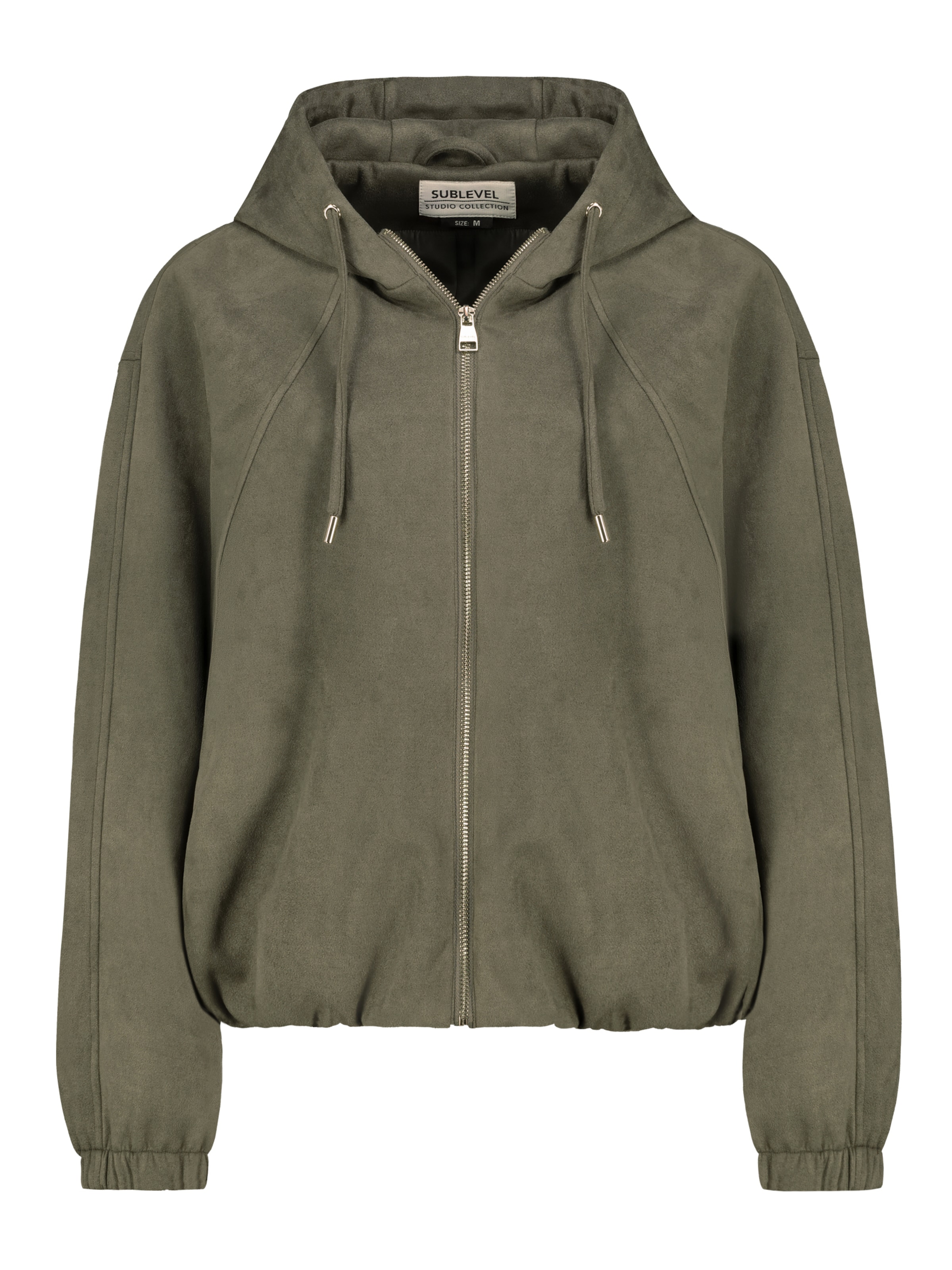 Sublevel Between-season jacket in Green: front