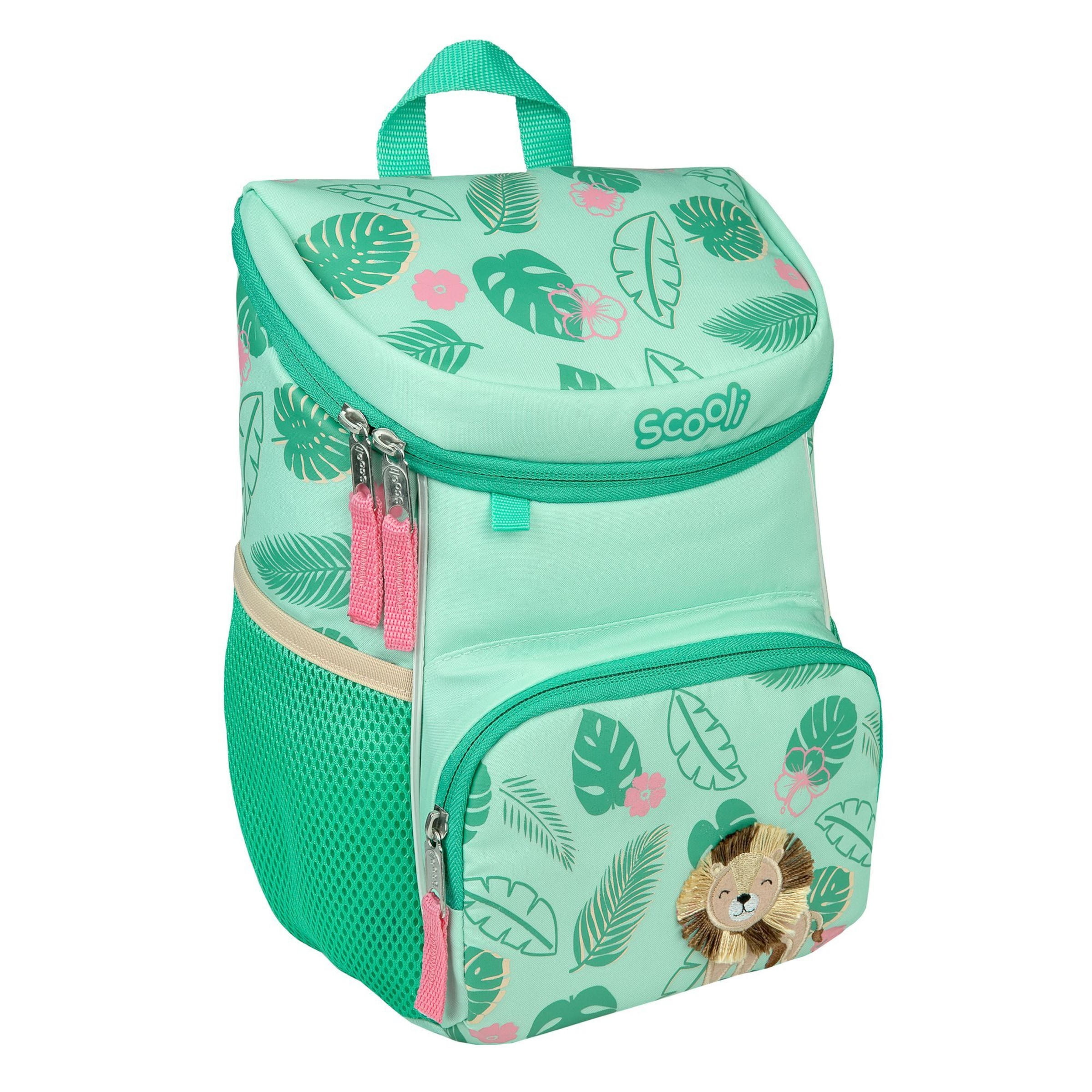 SCOOLI Backpack 'Rosie Rabbit' in Green